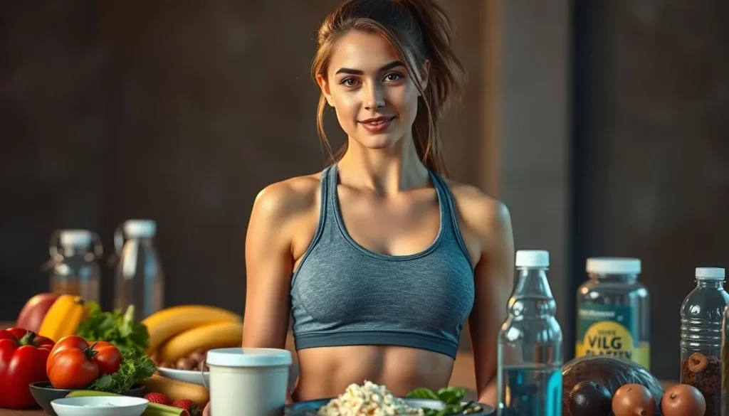 Nutrition pour musculation femme